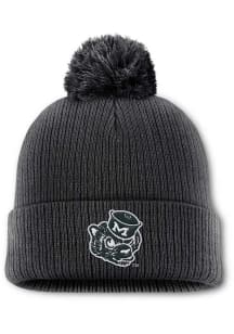 Michigan Wolverines Nike Peak Pom Beanie Mens Knit Hat -