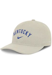 Nike Kentucky Wildcats Rise Performance Structured Adjustable Hat - Natural