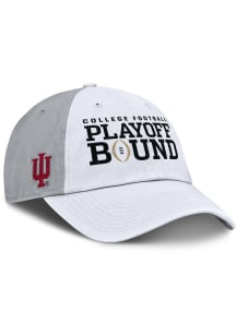 Nike White Indiana Hoosiers 2024 College Football Playoff Bound Nike Club Cap Adjustable Hat