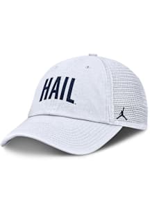 Nike Michigan Wolverines Unstructured Club Cap Adjustable Hat - White