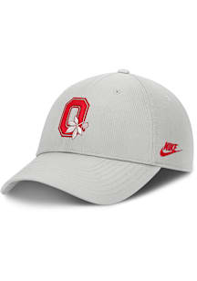 Nike Grey Ohio State Buckeyes Structured Club Cap Adjustable Hat