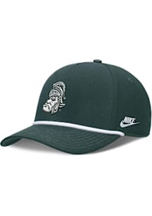 Nike Michigan State Spartans 5 Panel Rise Structured Cap Vin Adjustable Hat - Green