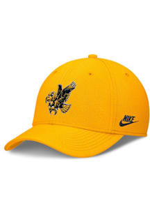 Nike Iowa Hawkeyes Mens Gold Structured Rise Swooshflex Flex Hat