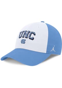 Nike North Carolina Tar Heels Jordan Brand Dri Fit Club Unstructured Swoosh Cap Adjustable Hat - W..