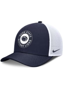 Nike Navy Blue Penn State Nittany Lions NIKE DRI FIT RISE PRIMETIME STRUCTURED TRUCKER CAP Adjusta..
