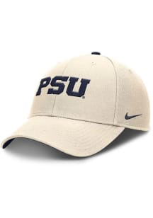 Nike Natural Penn State Nittany Lions NIKE DRI FIT RISE PRIMETIME STRUCTURED ADJUSTABLE CAP Adjust..