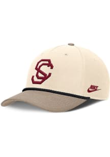 Nike Natural USC Trojans Rise Legacy 5P Structured Adjustable Hat