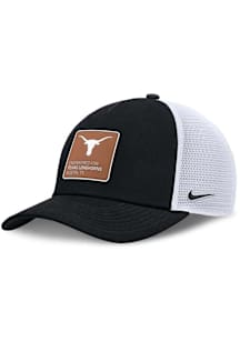 Nike Texas Longhorns NIKE RISE GAMEDAY 5 PANEL STRUCTURED TRUCKER CAP Adjustable Hat - Black