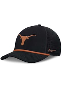 Nike Texas Longhorns NIKE RISE PRIMETIME 5P STRUCTURED TRUCKER CAP Adjustable Hat - Black