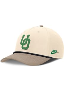 Nike Natural Oregon Ducks Rise Legacy 5P Structured Adjustable Hat