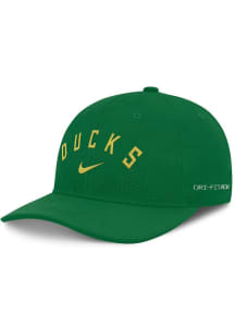 Nike Green Oregon Ducks Rise Performance Structured Adjustable Hat