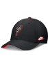 Nike Ohio State Buckeyes Mens Black NIKE DRI-FIT RISE LEGACY STRUCTURED SWOOSHFLEX CAP Flex Hat
