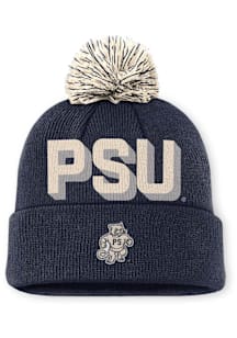 Nike Penn State Nittany Lions White NIKE PEAK LEGACY CUFFED BEANIE CAP Mens Knit Hat