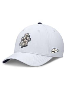 Penn State Nittany Lions Nike NIKE DRI-FIT RISE LEGACY STRUCTURED SWOOSHFLEX CAP Flex Hat - White