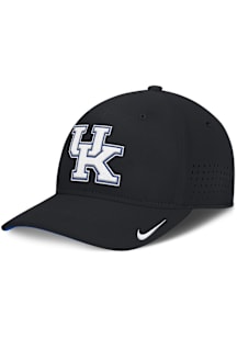 Nike Kentucky Wildcats Mens Black NIKE DRI-FIT CLUB GAMEDAY STR AEROBILL SWOOSHFLEX CAP Flex Hat
