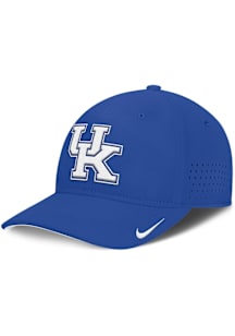 Nike Kentucky Wildcats Mens Blue NIKE DRI-FIT CLUB GAMEDAY STR AEROBILL SWOOSHFLEX CAP Flex Hat