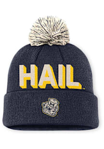 Nike Michigan Wolverines Yellow NIKE PEAK LEGACY CUFFED BEANIE CAP Mens Knit Hat