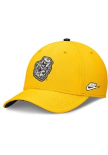 Michigan Wolverines Nike NIKE DRI-FIT RISE LEGACY STRUCTURED SWOOSHFLEX CAP Flex Hat - Yellow