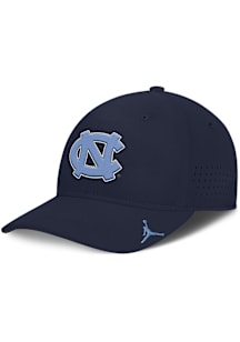 Nike North Carolina Tar Heels Mens Navy Blue JORDAN BRAND DRI-FIT CLUB GAMEDAY STR AEROBILL SWOOSH..