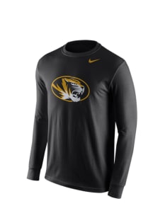 Nike Missouri Tigers Black Logo Long Sleeve T Shirt