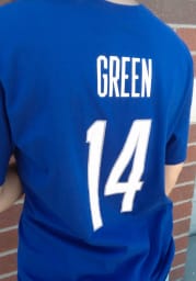 Draymond Green Team USA Blue Name and Number Short Sleeve Player T Shirt