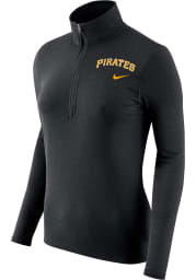 Nike Pitt Pirates Womens Black Element 1/4 Zip Pullover