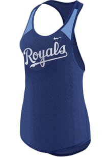 Nike Kansas City Royals Womens Blue Legend Wordmark 1.7 Tank Top