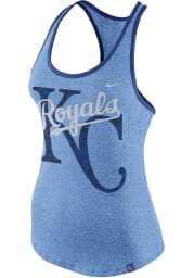 Nike Kansas City Royals Womens Light Blue Marled Racerback Tank Top