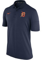 Nike Detroit Tigers Mens Navy Blue MLB Short Sleeve Polo