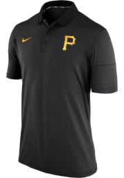 Nike Pittsburgh Pirates Mens Black MLB Short Sleeve Polo