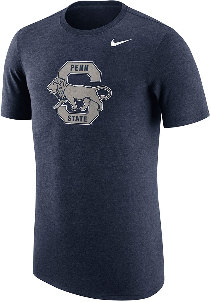 Nike Penn State Nittany Lions Navy Blue Vault Short Sleeve Fashion T Shirt
