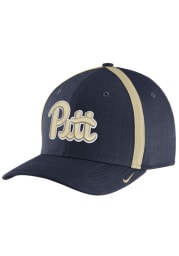 Nike Pitt Panthers 2017 SIDELINE Adjustable Hat - Navy Blue