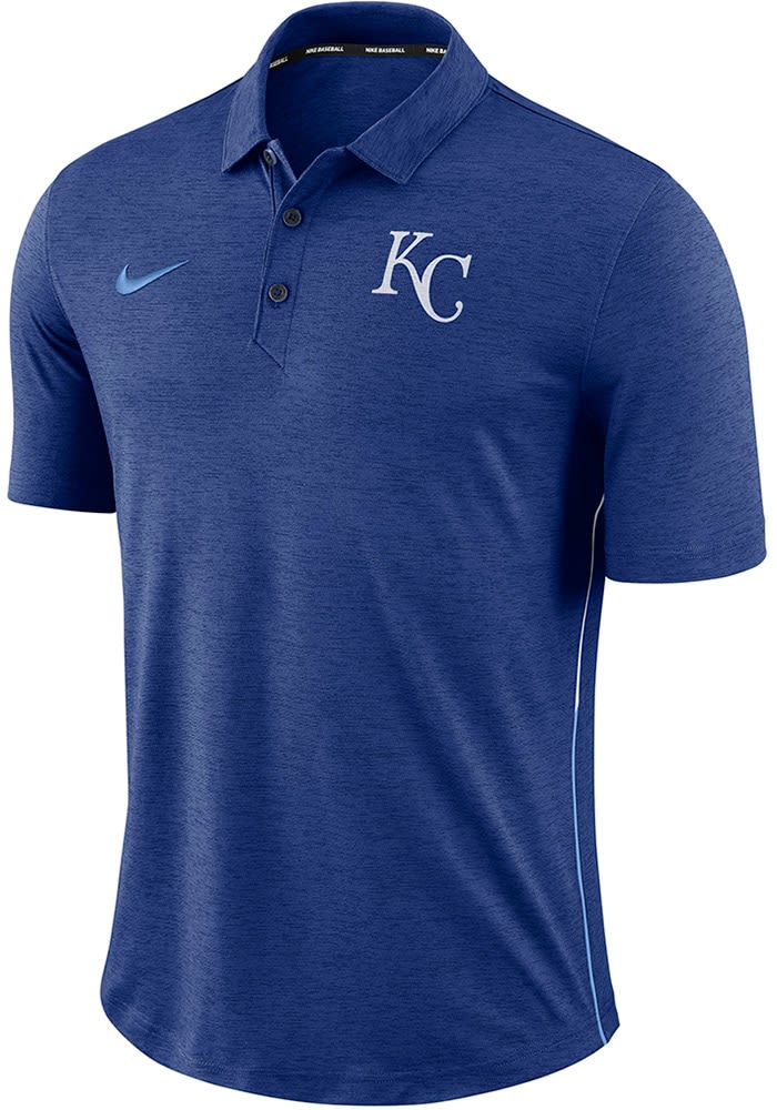 Nike Kansas City Royals Blue Breathe Short Sleeve T Shirt