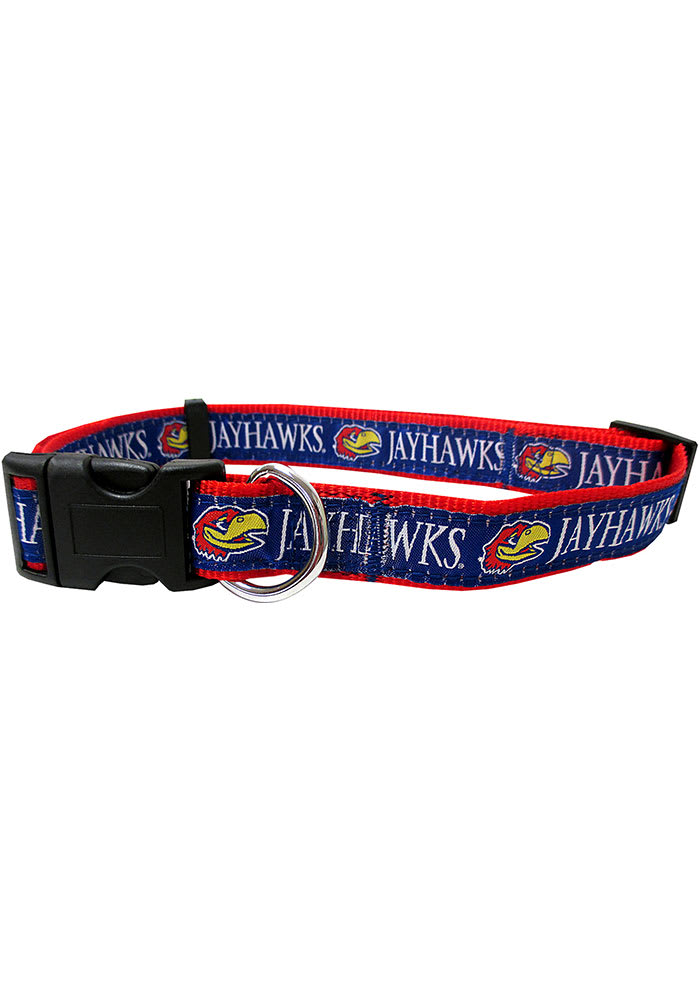 Kansas Jayhawks Adjustable Pet Collar