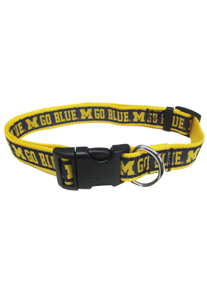 Michigan Wolverines Adjustable Pet Collar