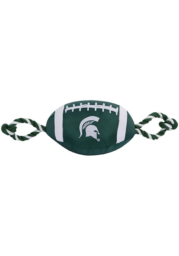 Michigan State Spartans Nylon Football Pet Toy
