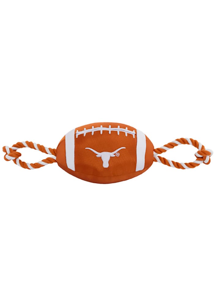 Texas Longhorns Nylon Football Pet Toy