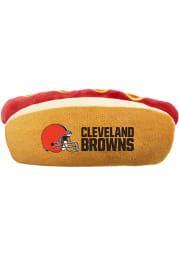 Cleveland Browns Hot Dog Pet Toy