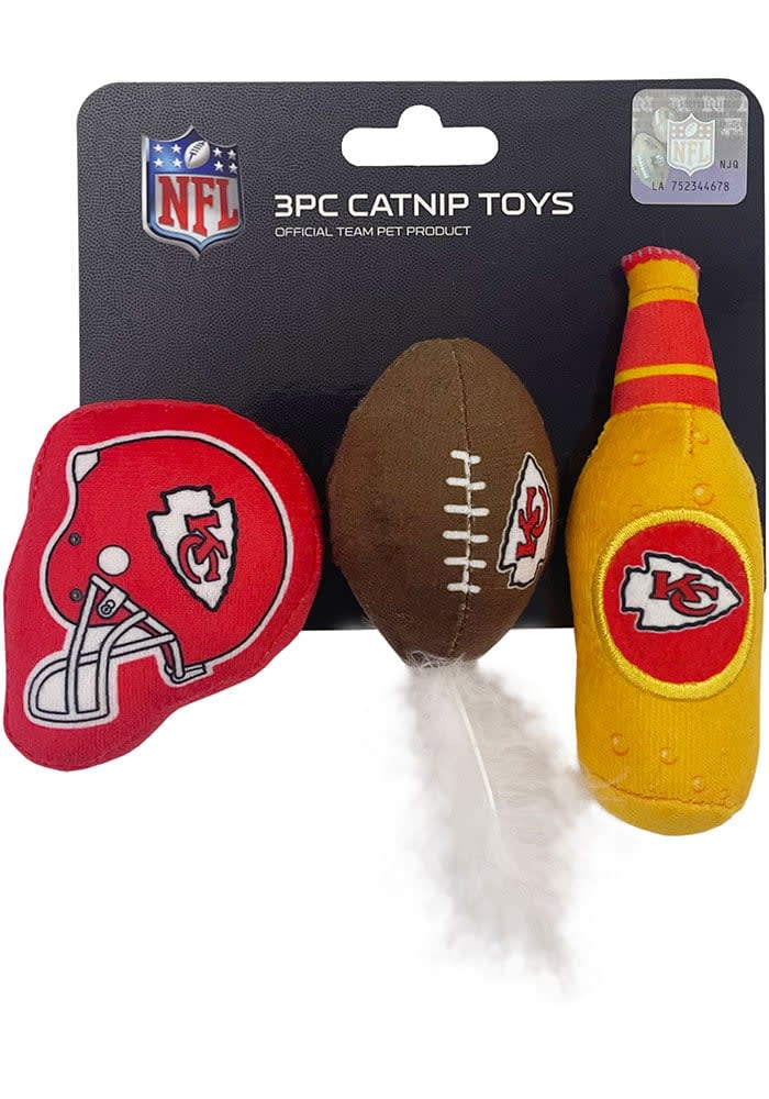 Kansas City Chiefs Sock Monkey Pet Toy