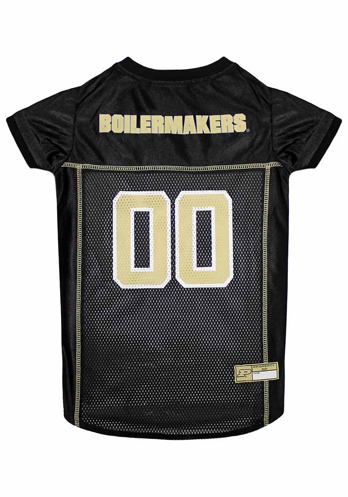 Black Purdue Boilermakers Mesh Pet Jersey - XL