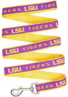 LSU Tigers Team Logo Pet Leash