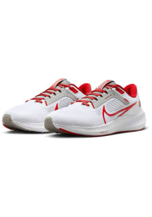 Ohio State Buckeyes Red Nike Zoom Pegasus 40 Mens Shoes