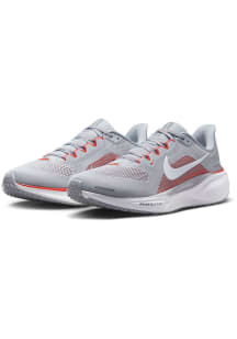 Arkansas Razorbacks Grey Nike Zoom Pegasus 41 Mens Shoes