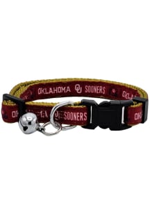 Oklahoma Sooners Satin Cat Pet Collar