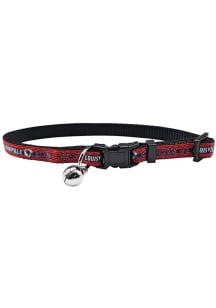 Louisville Cardinals Satin Cat Pet Collar