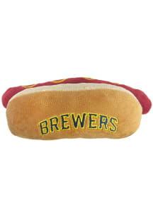 Milwaukee Brewers Hot Dog Pet Toy