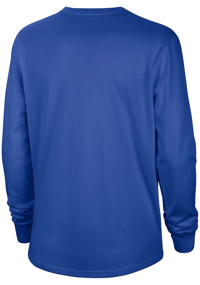 Nike Kentucky Wildcats Womens Blue Letterman LS Tee