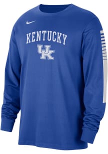 Nike Kentucky Wildcats Blue Slam Dunk Long Sleeve T Shirt