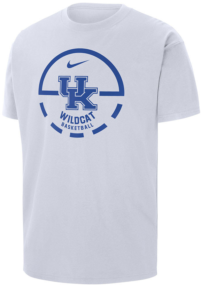 Nike Kentucky Wildcats White Free Throw Short Sleeve T Shirt