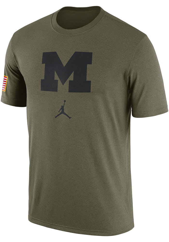 michigan dri fit shirt